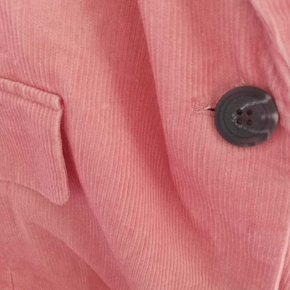 Who What Wear Pink / Peach Corduroy Blazer NWT NW 4x! - Picture 2 of 4